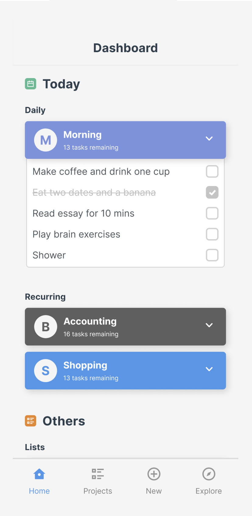 Routinero - A To-Do List For Repetitive Tasks